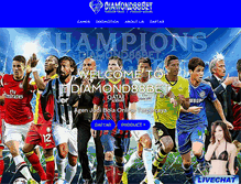 Tablet Screenshot of diamond88bet.com
